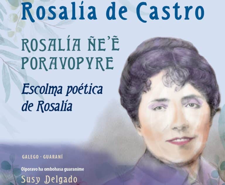 Susy Delgado lleva la poesía de Rosalía de Castro al guaraní