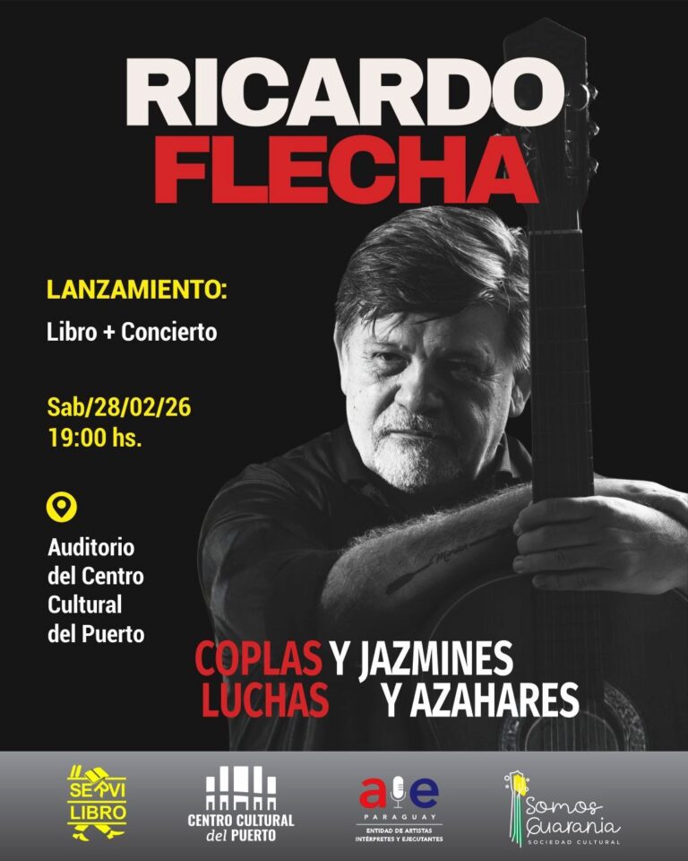 El cantautor Ricardo Flecha presenta un libro con sus memorias y reflexiones