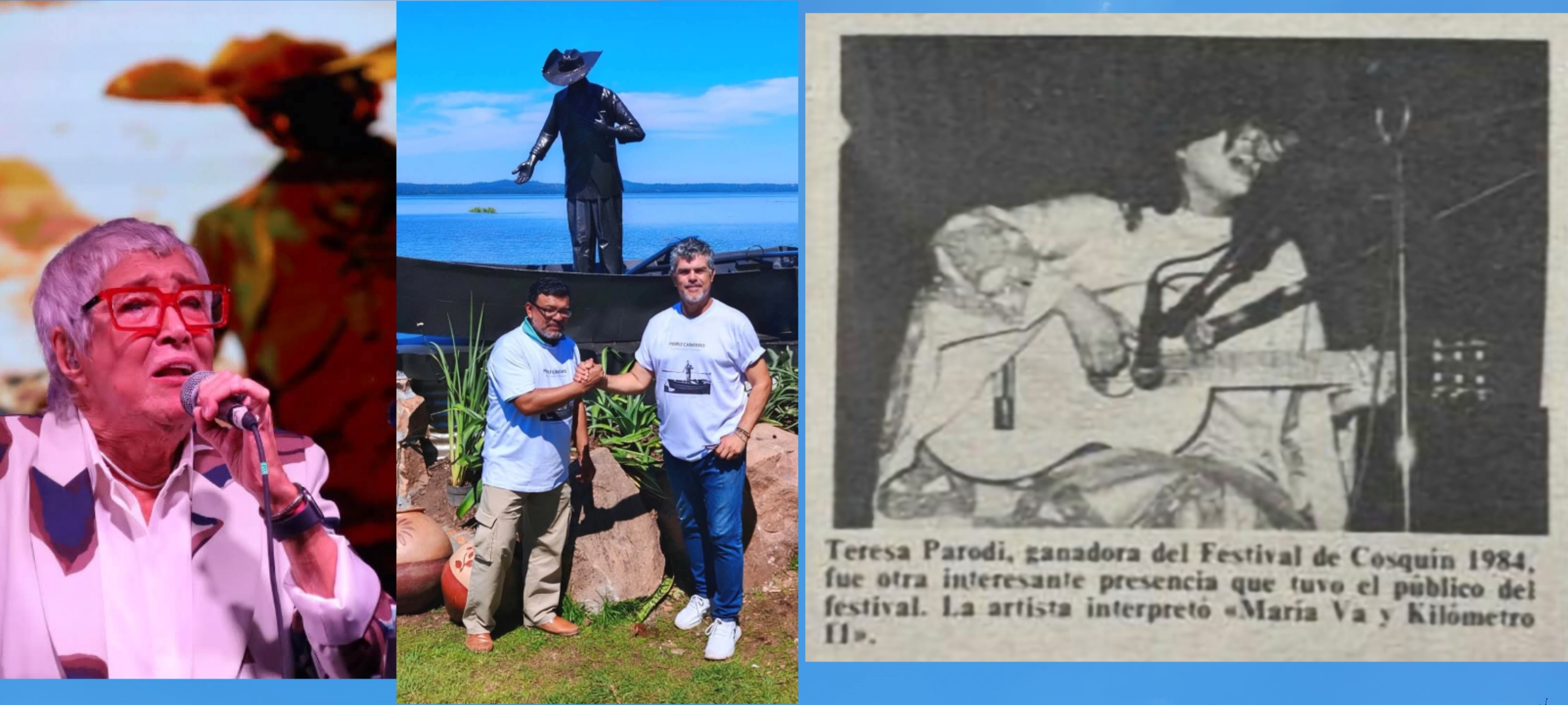 La verdadera historia: Pedro Canoero era de Areguá y Teresa Parodi lo conoció en el 84