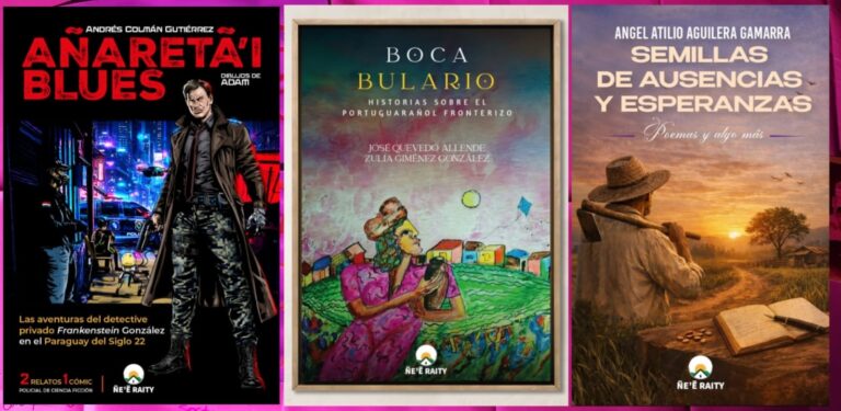 Nuevos libros con el sello editorial Ñe’ẽ Raity se presentan en la FIL