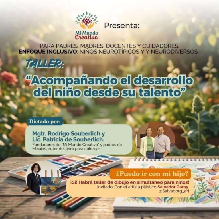 Taller «Acompañando el desarrollo del niño desde su talento»